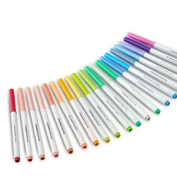 Crayola Supertips Pastel Markers (20ct), Washable Cute Markers - Picture 3 of 4